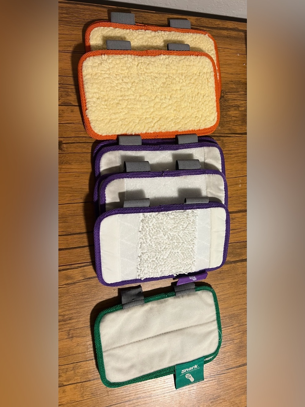 6 Replacement Floor Cleaning Pads & Scrubbers for Shark Sonic Duo KD400W